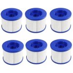 Filtre pour spa gonflable wave - cartouches de filtration standard et filet�es lot de 6 compatible avec ...
