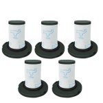 Filtre � vide 5 pi�ces pour rowenta rh96xx zr009006 x - force flex8. 60 pi�ces de rechange pour balayeuse ...