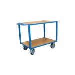 Fimm - servante d'atelier 2 plateaux charge 500 kg 1060 x 680 mm � roues 200 mm