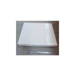 Radiateur eau - chaude 1885w h. 750mm l. 920mm panneau double blanc type 22 raccordement latral vonova ...