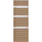 Finimetal - sèche - serviette électrique arborescence smart bronze / white 750w - 1350 x 600 mm - collecteur ... Finimetal - sèche - serviette électrique arborescence smart bronze / white 750w - 1350 x 600 mm - collecteur ...