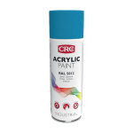 Finish - peinture a�rosol crc acrylic paint, bleu ral 5012 brillant, 400ml ( prix pour 1 )