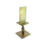 Pied de poteau en âme platine ppsr 100x100mm Pied de poteau en âme platine ppsr 100x100mm