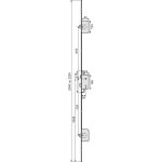 Finish - serrure � larder 3 points p�nes oblongs t�ti�re 2250 mm s�rie 5000 trilock - vachette