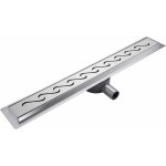 Finmrys - caniveau de douche italienne en acier inox siphon sol réglable 360 d'évacuation pour salle ... Finmrys - caniveau de douche italienne en acier inox siphon sol réglable 360 d'évacuation pour salle ...