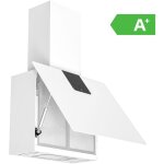 Firegas - hotte aspirante 60cm, moteur brushless, �conomie d'�nergie, 9 vitesses, 550 m� / h, blanc, ...
