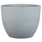 Firenze 60, bac  plantes / pot  fleurs / jardinire, cylindrique, coloris: stony grey, fabriqu avec ...