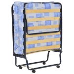 First - lit pliant � roulettes 80x190cm