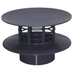 First plast - extracteur statique sans collerette �tanch�it� �100 - ardoise