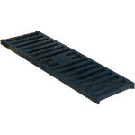 First plast - grille classe c250 - fonte - noir - 200 x 500 mm First plast - grille classe c250 - fonte - noir - 200 x 500 mm