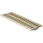 First plast - grille pvc anti - choc légère 18kn 200x500mm sable First plast - grille pvc anti - choc légère 18kn 200x500mm sable