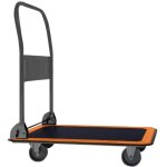 Fischer darex - chariot pliable 4 roues en acier charge 150kg