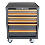 Servante d'atelier 6 tiroirs pour mobilier de rangement fischer darex