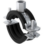 Fischer ? collier de fixation murale isophonique en acier �lectrozingu� ? plage de serrage 15 - 19 mm ...