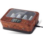 Chargeur de piles fishtec universel + 2 ports usb