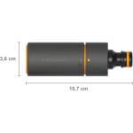 Pistolet d'arrosage, r�glable en continu, pistolet softgrip, taille universelle, 10, 7 cm, � 3, 6 cm, ...