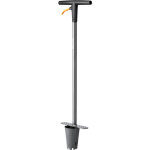 Plantoir  bulbes, ergo, longueur : 1 m, poids : 1, 95 kg, acier / plastique, noir / orange, 1057078 ...