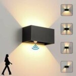 Applique murale intérieur / extérieur avec détecteur de mouvement, led 24w moderne luminaire murale, ... Applique murale intérieur / extérieur avec détecteur de mouvement, led 24w moderne luminaire murale, ...
