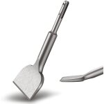 Fitags - burin sds plus carrelage, 180mm x 75mm srie d'largissement de haute qualit, ciseau  tuiles ...