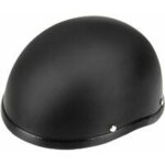 Fitags - casque moto semi - ouvert casque coque de protection noir mat