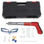 Fitags - cloueuse rivet gun clou beton pistolet  clous en acier de clous ronds avec gants  lunettes ...