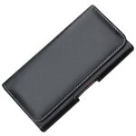 Etui en cuir pour sac ceinture pour tlphone portable pour personnes ges, smartphone, tlphone portable ...