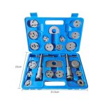 Fitags - kit de poussoir de piston de frein, 22 pièces, outils de garage pour voiture, étrier de frein ... Fitags - kit de poussoir de piston de frein, 22 pièces, outils de garage pour voiture, étrier de frein ...