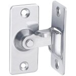 Loquet de serrure de porte  90 degrs, loquet de verrouillage  angle de scurit en acier inoxydable ...