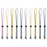 Sangle de cou en sangle, sangle de longe en chane, corde de suspension rglable pour masque, cordons ...