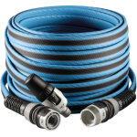 Fitt - force 1 / 2' 15 m, tuyau d'arrosage compact et lger pour usage intensif avec lance, couleur bleu ...