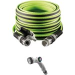 Fitt - force plus 1 / 2' 30 m, tuyau d'arrosage compact et lger pour usage intensif avec lance et pistolet ...