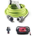 Fitt - ikon plus 15 m - tuyau d'arrosage extensible, l�ger et pr�t � l'emploi, avec pistolet multi - ...