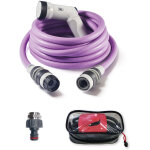 Fitt - ikon plus 15 m - tuyau d'arrosage extensible, l�ger et pr�t � l'emploi, avec pistolet multi - ...
