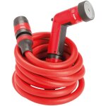 Fitt - yoyo 15 m, tuyau d'arrosage de jardin extensible pour arrosage professionnel avec pistolet multi ...