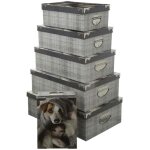 5five simply smart - 6 bo�tes cocooning coins m�tal - 5five