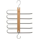 5five simply smart - cintre 5 pantalons en bois - 5five 5five simply smart - cintre 5 pantalons en bois - 5five