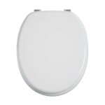 Five simply smart - abattant wc en bois 'luxe' 43cm blanc