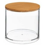 Five simply smart - bo�te � coton bambou 'beauty' 10cm transparent