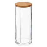Five simply smart - distributeur de coton bambou 'beauty' 17cm transparent Five simply smart - distributeur de coton bambou 'beauty' 17cm transparent