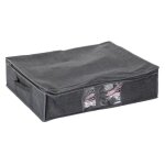 Five simply smart - housse de rangement sous vide bas 'press' 60cm gris