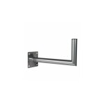 Hdme - fixation mural - support mural bras coude en l d�port 60 cm acier