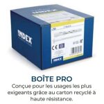 Fixation pour suspentes de faux plafonds - zingu� 6 x 60 �6 - boite de 100