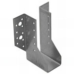 Fixtout - sabot de charpente galvanis  ailes extrieures - larg. 45 x ht. 138 mm