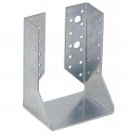 Fixtout - sabot de charpente galvanis� � ailes int�rieures - larg. 100 x ht. 140 mm