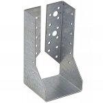 Fixtout - sabot de charpente galvanis  ailes intrieures - larg. 76 x ht. 152 mm