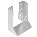 Sabot de charpente galvanis  ailes intrieures - larg. 76 x ht. 182 mm