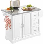 Fkw41 - st desserte sur roulettes meuble de cuisine de service roulant en bois - plans de travail rabattables ... Fkw41 - st desserte sur roulettes meuble de cuisine de service roulant en bois - plans de travail rabattables ...