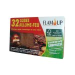 32 allume feu nat bois compresse
