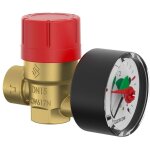 Flamco sicherheitsventil prescomano rp1 / 2 - 2, 5 bar, 50 kw, nach trd, 27687