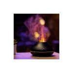 Flame aroma diffuseur d'huiles essentielles humidificateur 7 couleurs de flamme, pour la maison, la chambre, ...